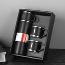 Kit Garrafa Térmica + Xícaras