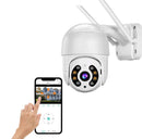 Câmera IP WiFi Externa HD PTZ Speed Dome | Sensor de Movimento | Visão Noturna | À Prova d’Água | 2 Antenas