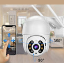 Câmera IP WiFi Externa HD PTZ Speed Dome | Sensor de Movimento | Visão Noturna | À Prova d’Água | 2 Antenas