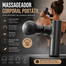 Mini Massageador Corporal Elétrico Recarregável Portátil