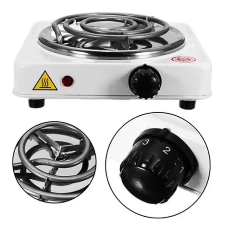 Fogareiro Elétrico Portátil 1000w 1 Boca - 110v