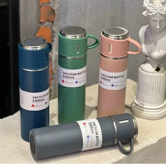 Kit Garrafa Térmica + Xícara