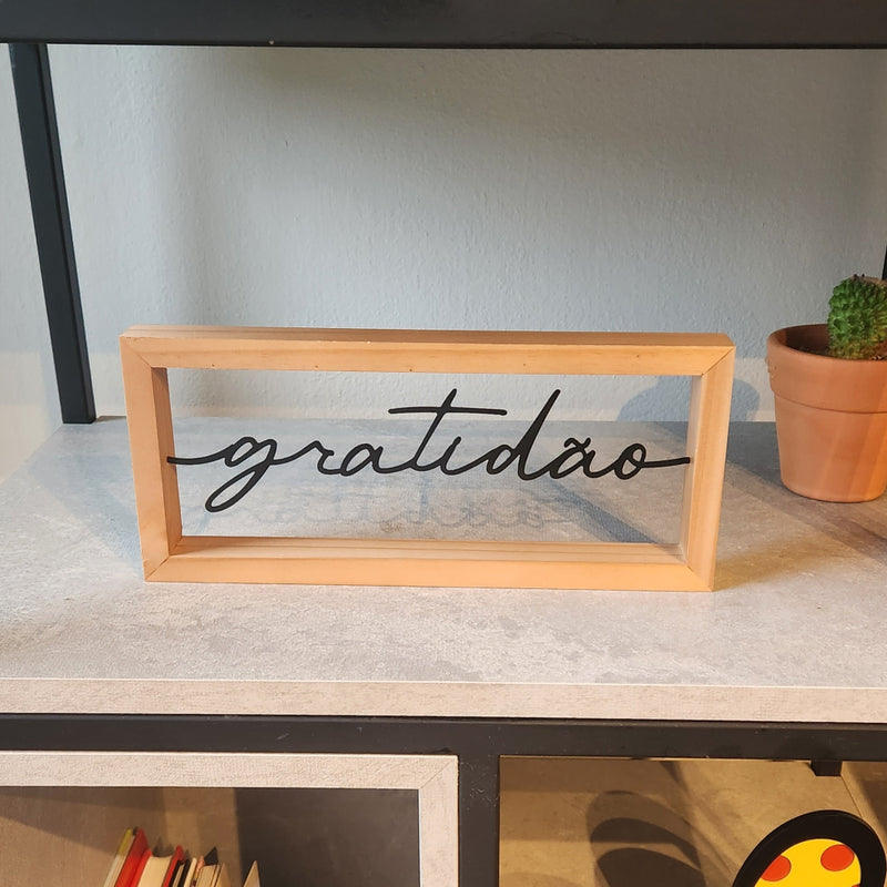 Escultura "Gratidão"