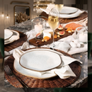 Aparelho de Jantar e Chá Ryo Maresia 20 Peças em Porcelana - Oxford