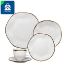 Aparelho de Jantar e Chá Ryo Maresia 20 Peças em Porcelana - Oxford