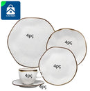 Aparelho de Jantar e Chá Ryo Maresia 20 Peças em Porcelana - Oxford