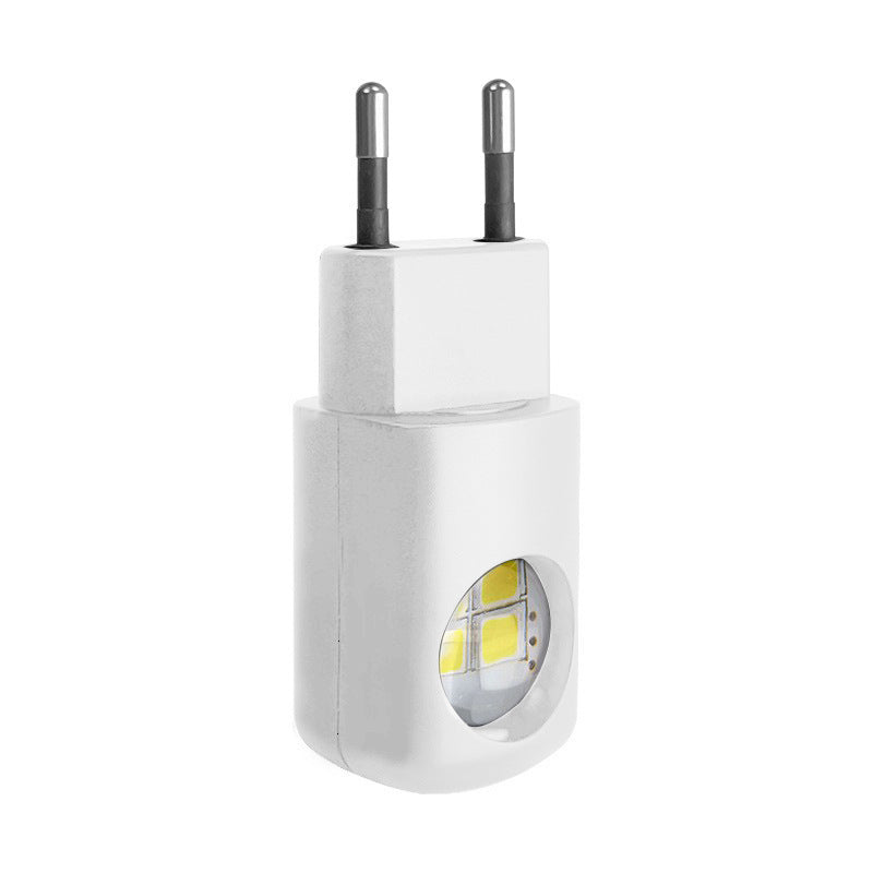 Luminária noturna com controle de luz