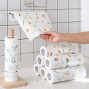 Rolo Pano de Limpeza Reutilizável com 50 Peças – Absorvente Lava e Seca Multiuso para Cozinha e Casa