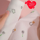 Rolo Pano de Limpeza Reutilizável com 50 Peças – Absorvente Lava e Seca Multiuso para Cozinha e Casa