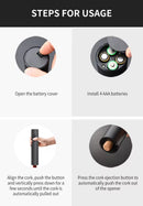 Saca rolhas automático