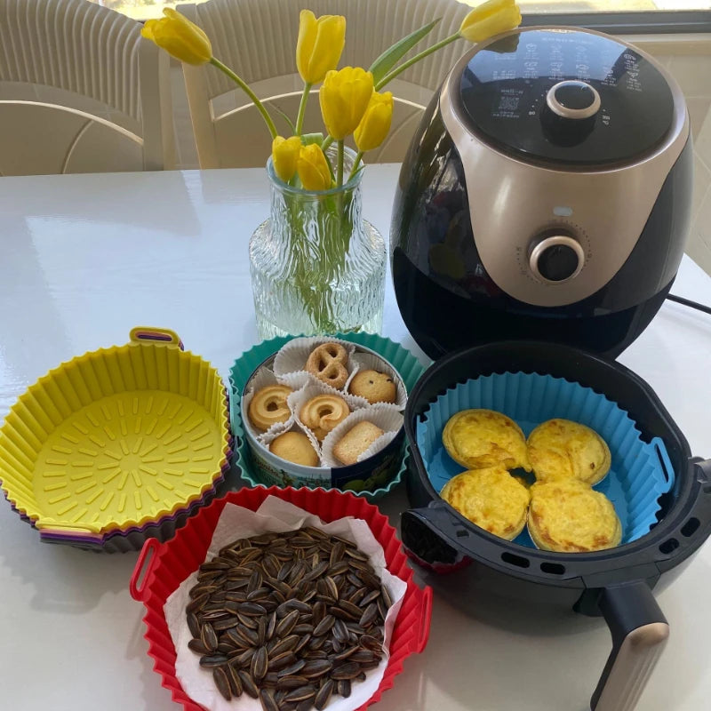 Assadeira de silicone para fritadeira