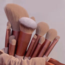 Conjunto de 13 Pincéis para Maquiagem