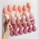 Conjunto de esponjas de maquiagem com 7 ou 18 peças