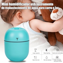 Mini Umidificador de Ar Egg USB com LED e Difusor de Aromas Portátil
