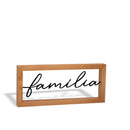 Escultura moldura "Família"