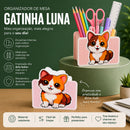 Organizador de Mesa Gatinha