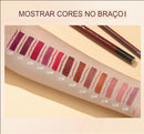 Batom Caneta Matte Nude Longa Duração Lipliner Lápis à prova  D'água Delineador de Lábios Contorno Sexy
