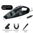 Aspirador de pó sem fio para carro