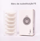 Bebedouro automático para cães e gatos em formato de caracol