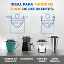 Mini Coador De Café Mini Filtro Individual Inox