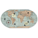 Painel Mapa Vintage