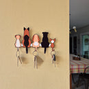 Porta Chaves Decorativo Aumigos com Cachorros