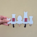 Porta Chaves Decorativo Aumigos com Cachorros