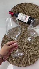 Kit com 02 Taças de Vinho Brunello 490ml