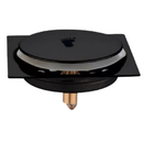 Ralo Click 10x10 Preto Fosco Inteligente Popup Anti-Odor para Banheiro