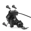 Suporte de Celular para Moto Universal com Carregador USB Tipo C Ajustável 4" a 6,5"