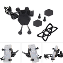 Suporte de Celular para Moto Universal com Carregador USB Tipo C Ajustável 4" a 6,5"