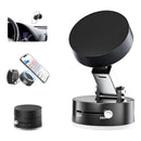 Suporte Magnético Dobrável para Celular Giratório 360° – Prático, Forte e Ajustável para Mesa e Carro