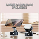 Suporte Magnético Dobrável para Celular Giratório 360° – Prático, Forte e Ajustável para Mesa e Carro