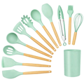 Talheres em silicone - Conjunto Completo 12 Peças