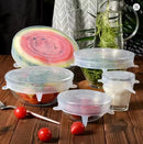 Capa de Silicone Protetora para Alimentos