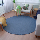 Tapete redondo sisal 200x200 antiderrapante antialérgico